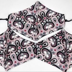 Adult Face Mask Cotton Washable Adjustable Straps